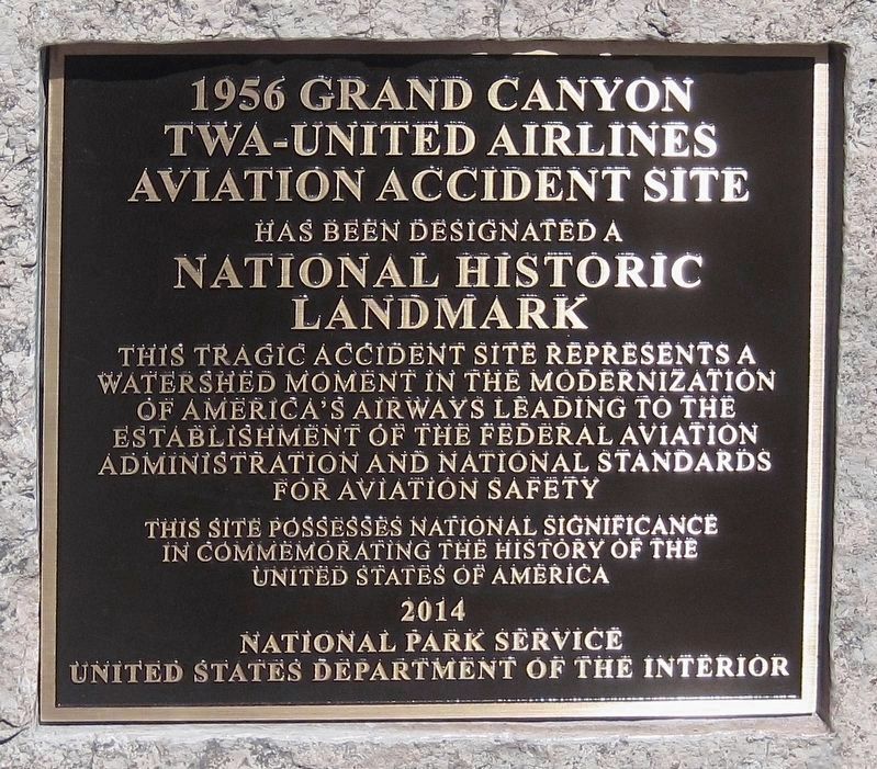 TWA-United Airlines Accident Site Marker image. Click for full size.