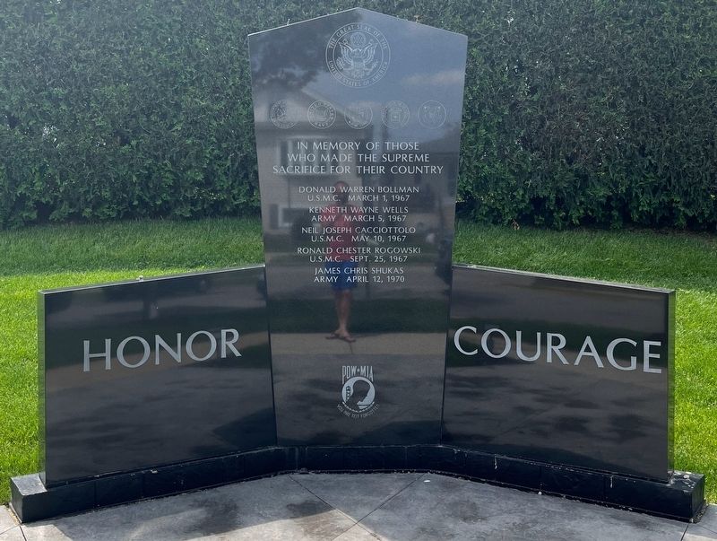 Norridge Vietnam War Memorial Marker image. Click for full size.