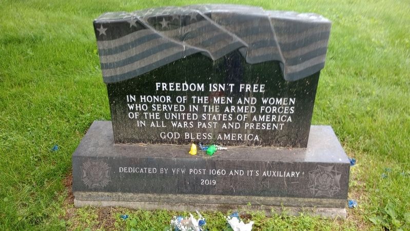 Freedom Isn't Free Memorial image. Click for full size.