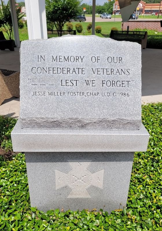 Confederate Veterans Marker image. Click for full size.