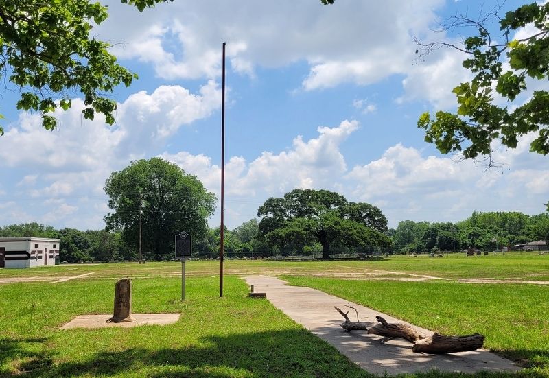 The Site of Blackshear/Fisher School and Marker image. Click for full size.