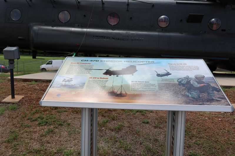 CH-47D Chinook Helicopter Marker image. Click for full size.
