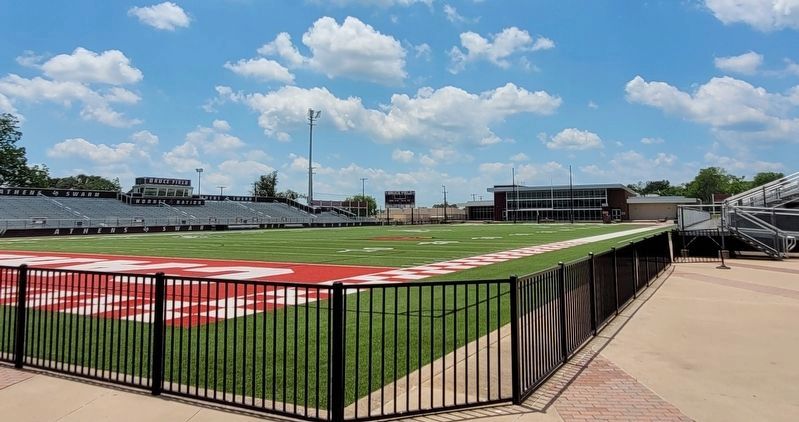 The view of playing field at Bruce Field image. Click for full size.