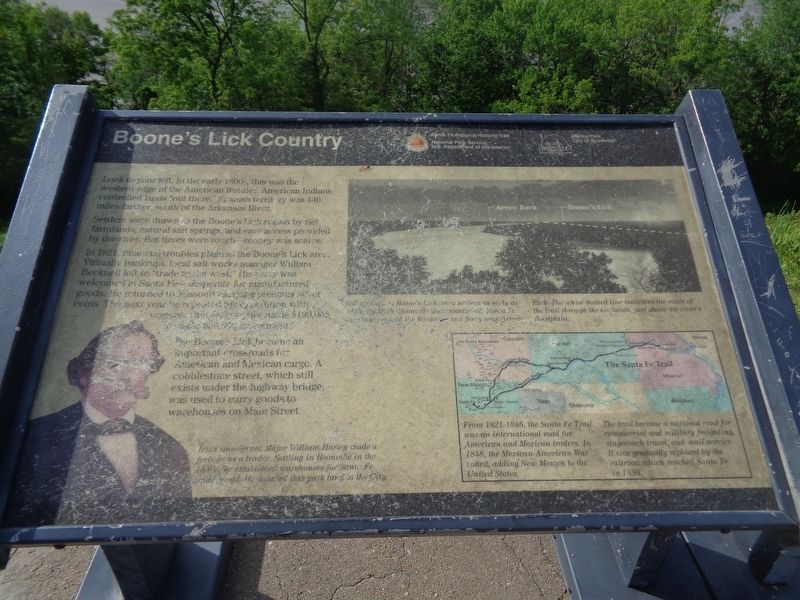 Boone's Lick Country Marker image. Click for full size.