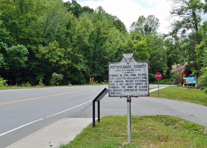 Pittsylvania County / Campbell County Marker image. Click for full size.