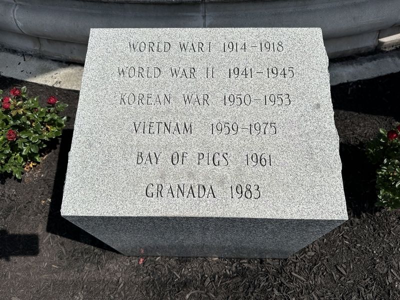 Veterans Memorial Park Marker Second Stone image. Click for full size.