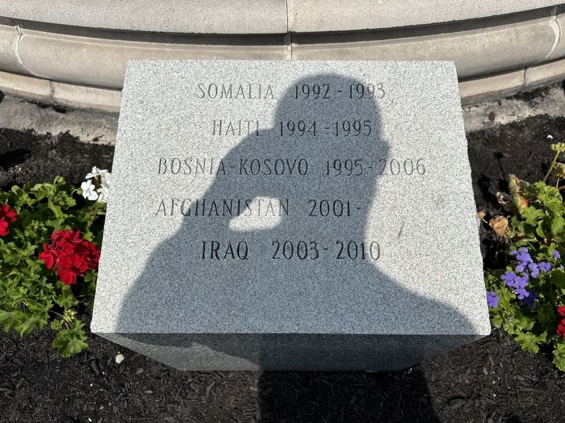 Veterans Memorial Park Marker Fourth Stone image. Click for full size.
