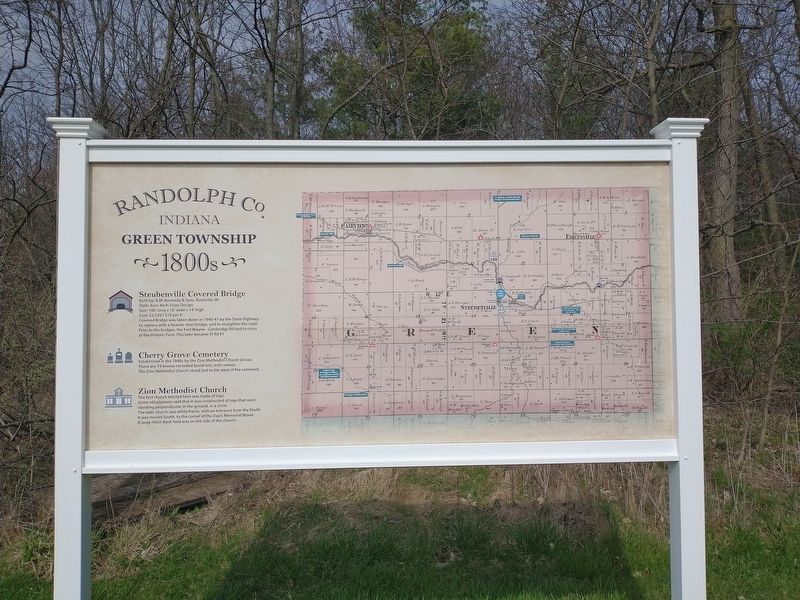 Randolph Co. Indiana Marker image. Click for full size.