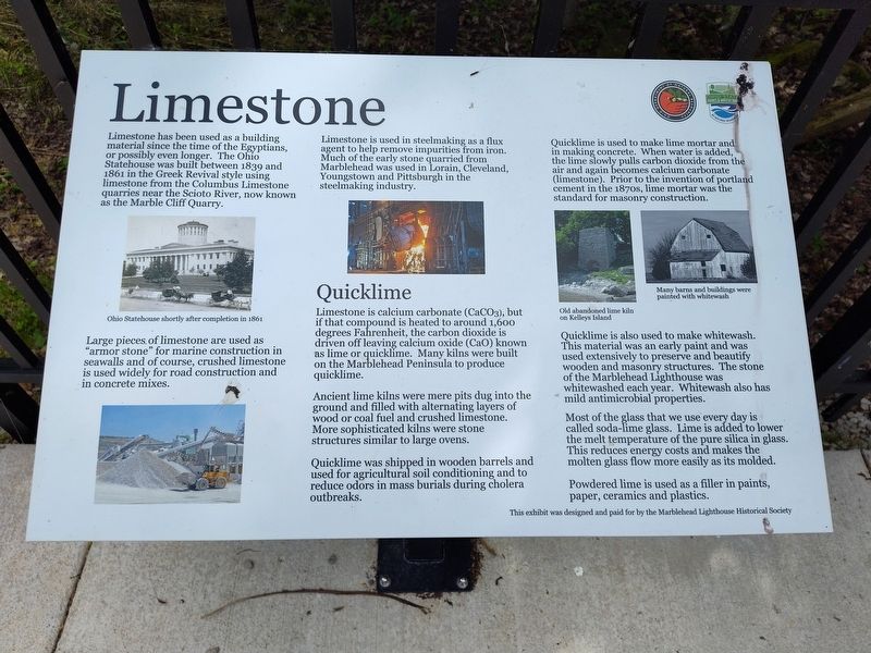 Limestone Marker image. Click for full size.