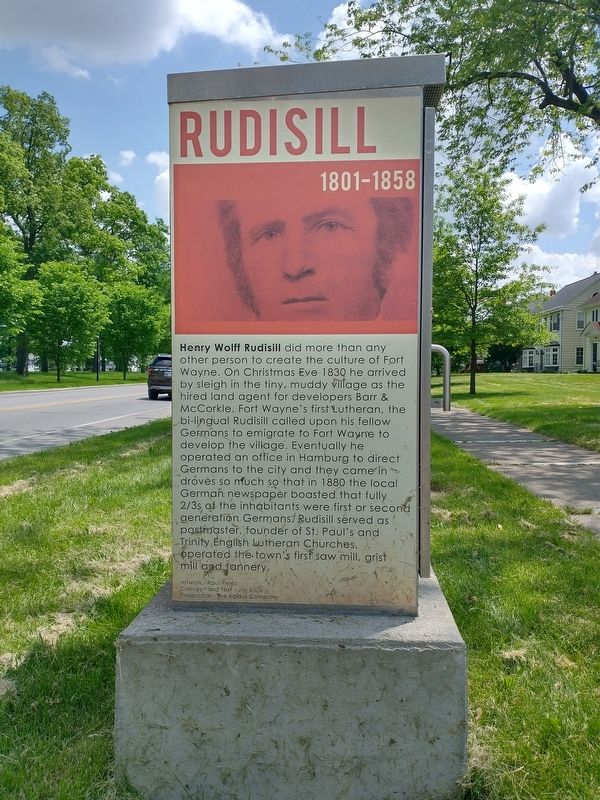 Rudisill Marker image. Click for full size.