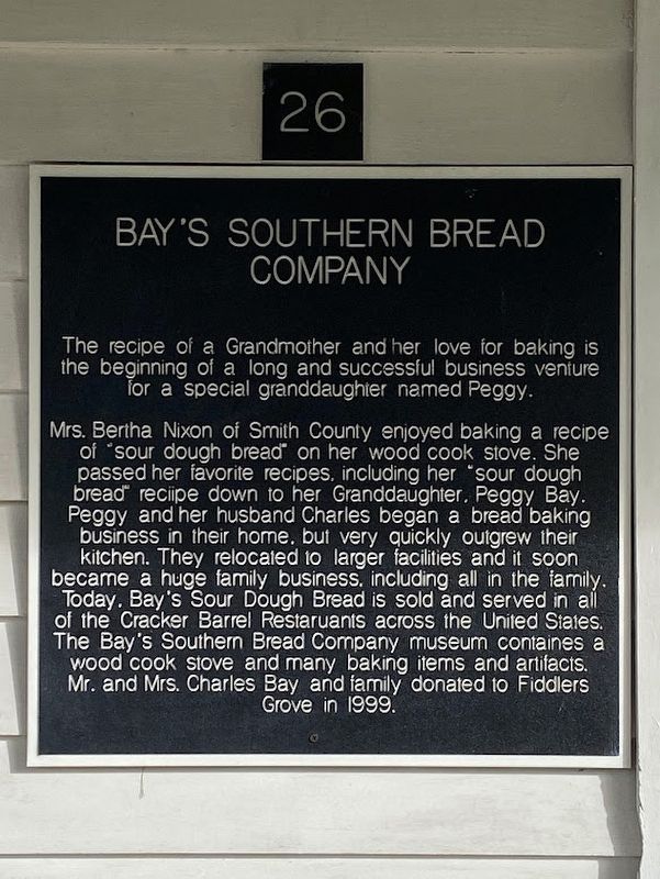 Bay's Southern Bread Company Marker image. Click for full size.