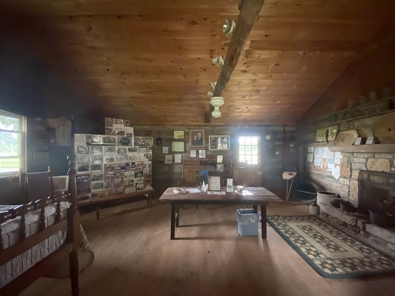 Interior of the Rice Cabin image. Click for full size.