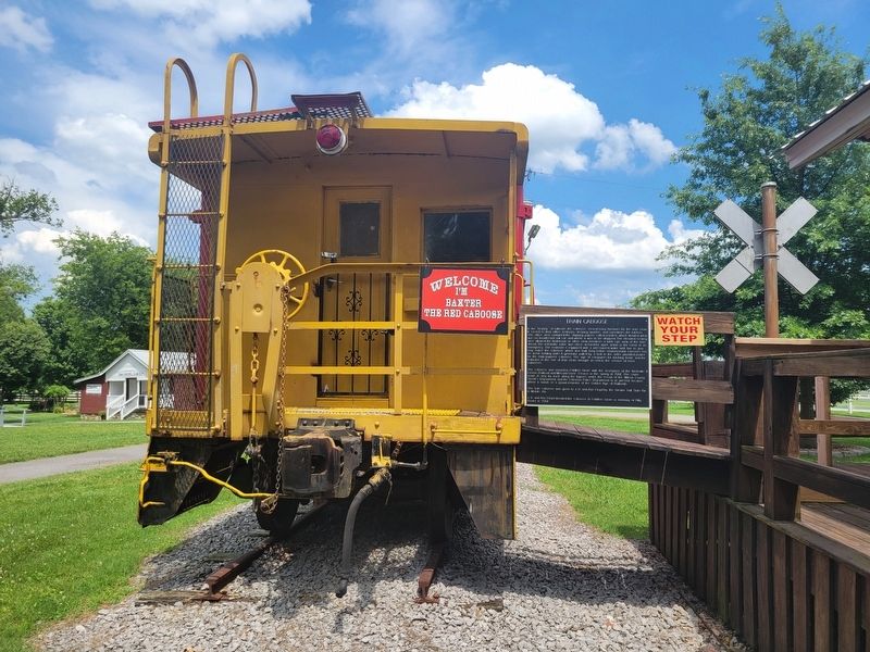Train Caboose Marker image. Click for full size.