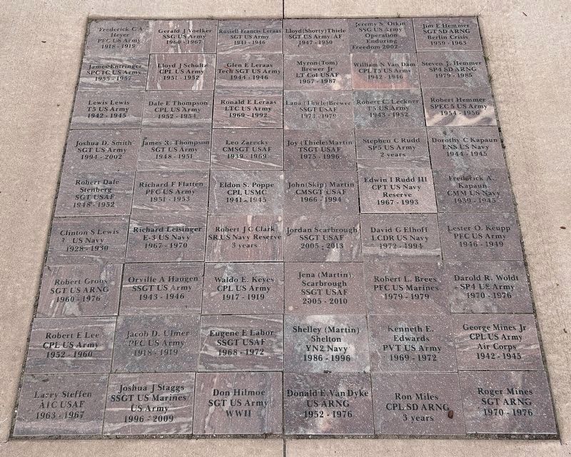 Veteran Pavers, Section 4 image. Click for full size.