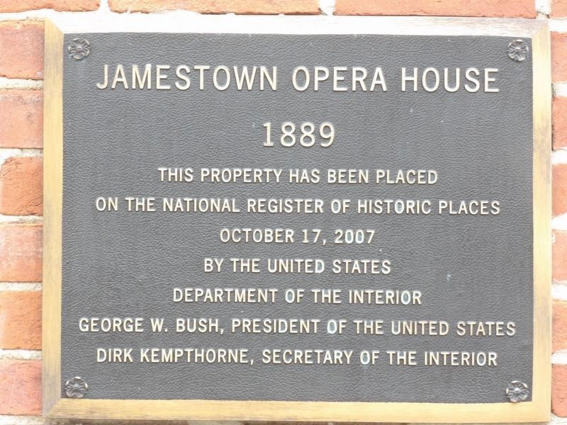 National Register of Historic Places Plaque image. Click for full size.