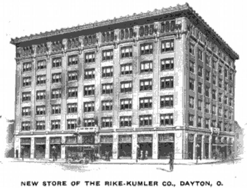 The Rike-Kumler Co.'s Downtown Dayton store image. Click for full size.