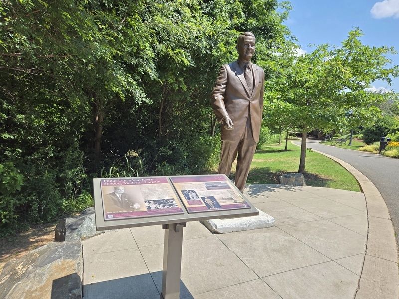 Philip Lance Van Every marker and statue image. Click for full size.