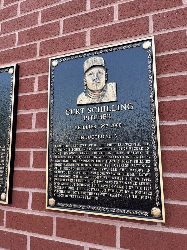 Curt Schilling Marker image. Click for full size.