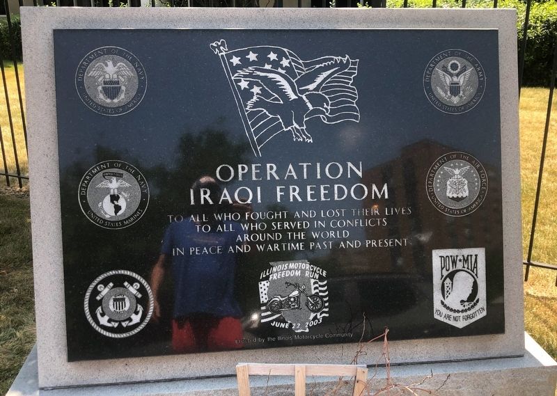 Operation Iraqi Freedom Marker image. Click for full size.