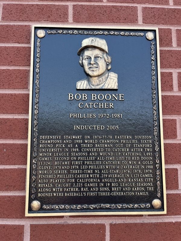 Bob Boone Marker image. Click for full size.