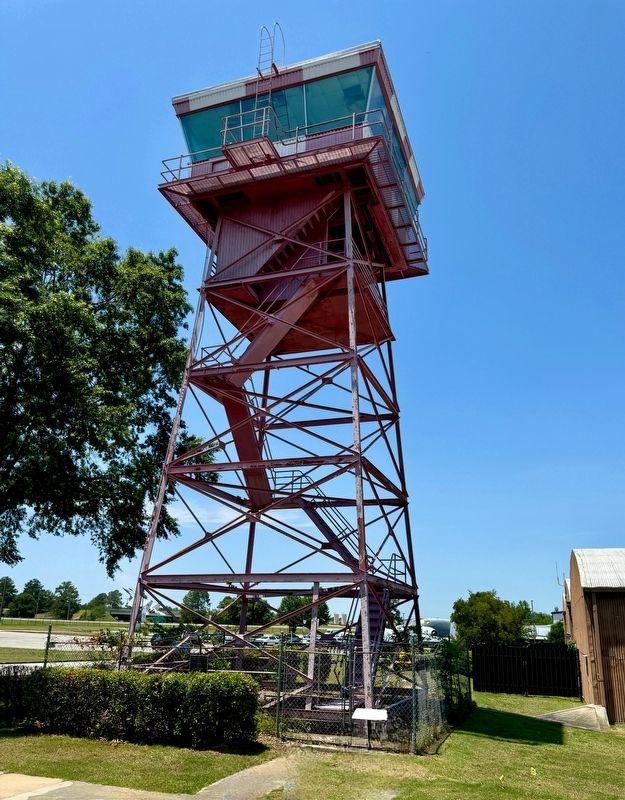 Cochran Field Control Tower Marker image. Click for full size.