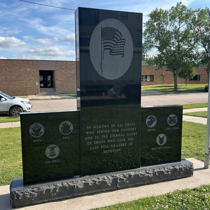 Deuel County Court House Veterans Memorial, Side Two image. Click for full size.