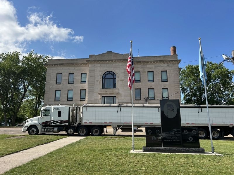 Deuel County Court House Veterans Memorial image. Click for full size.