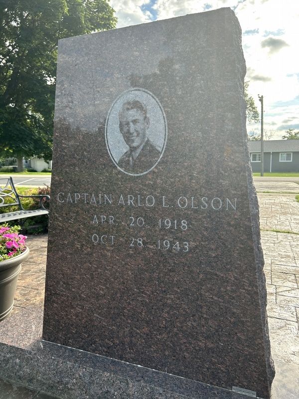 Olson, Arlo L. Marker, Side Two image. Click for full size.