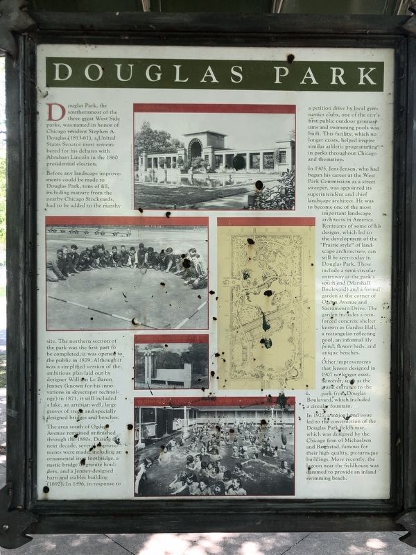 Douglas Park Marker image. Click for full size.