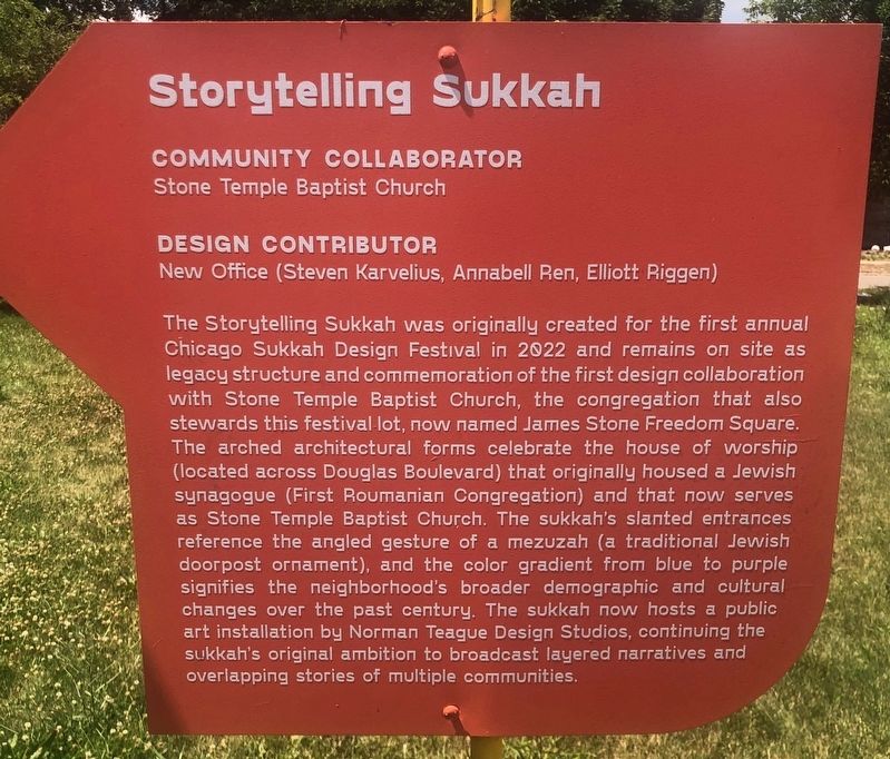 Storytelling Sukkah Marker image. Click for full size.