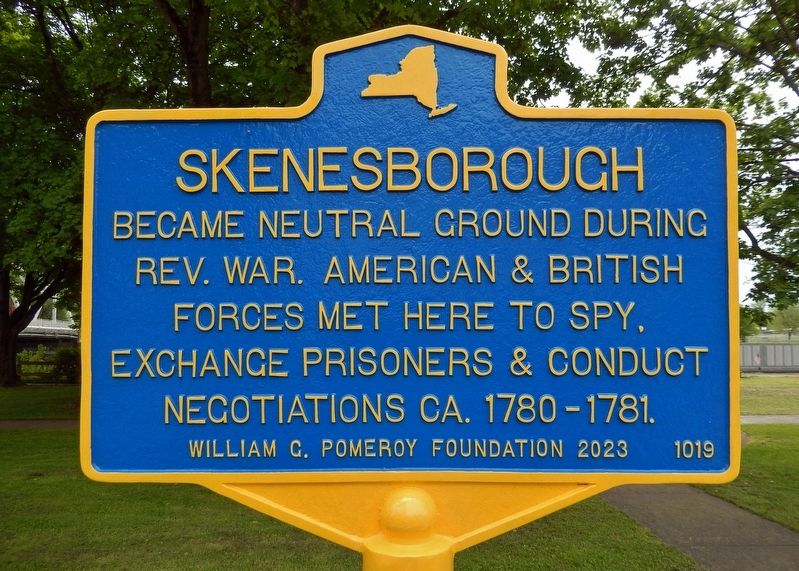 Skenesborough Marker image. Click for full size.