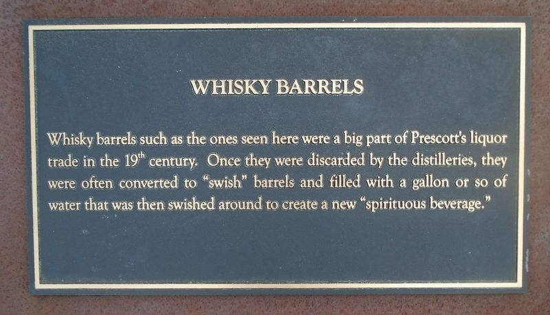 Whisky Barrels Marker image. Click for full size.
