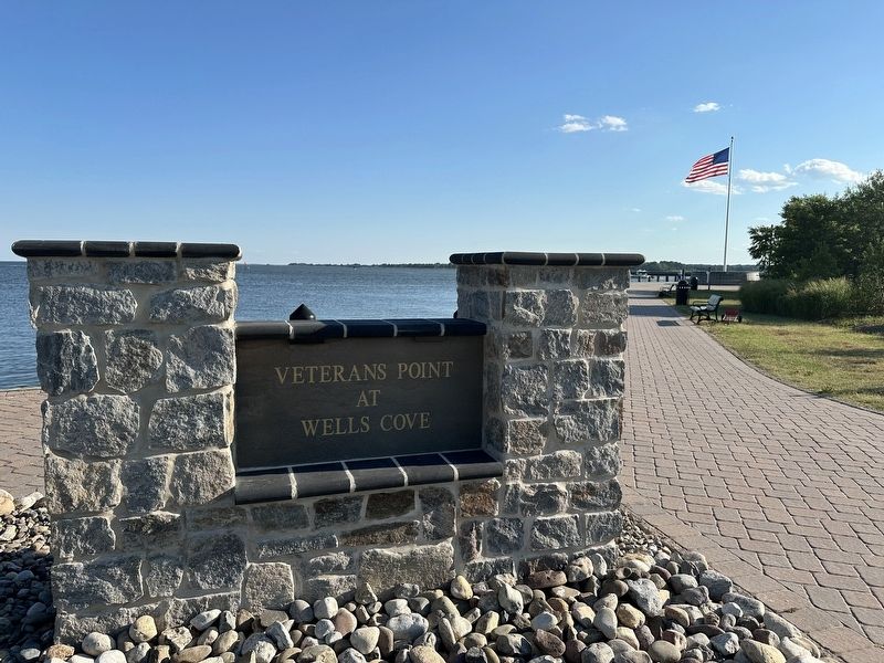 Veterans Point Memorial - additional marker image. Click for full size.