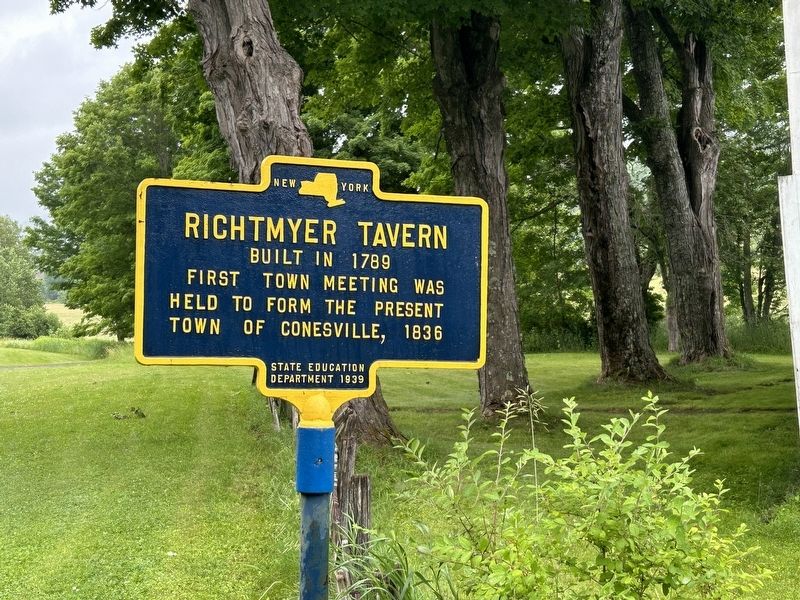 Richtmyer Tavern Marker image. Click for full size.
