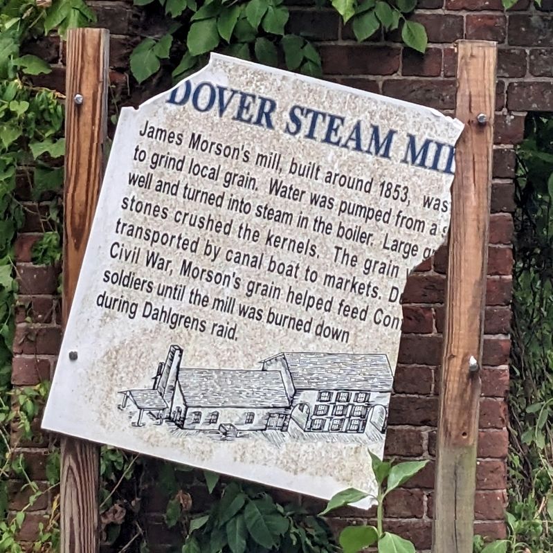 "Dover Steam Mill" Marker image. Click for full size.