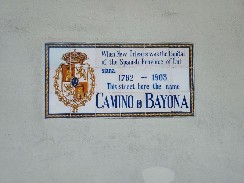 Camino de Bayona Marker image. Click for full size.