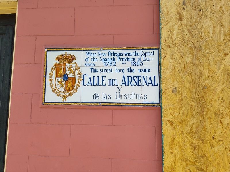 Calle Del Arsenal Marker image. Click for full size.