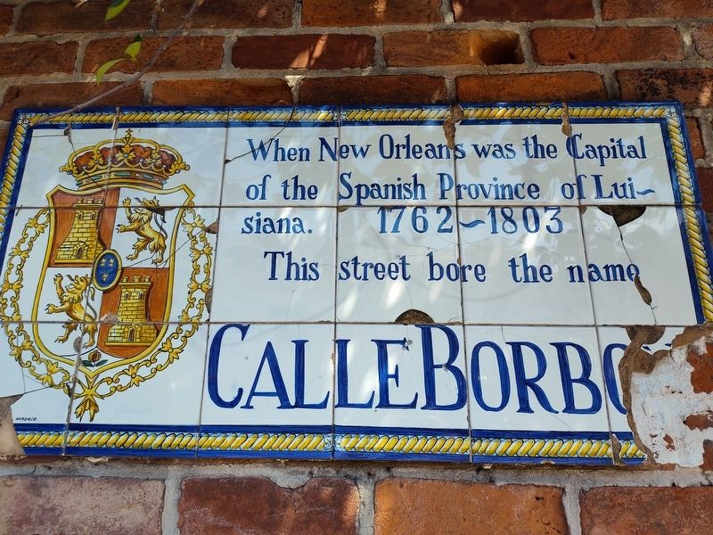 Calle Borbon Marker image. Click for full size.