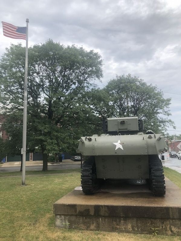 Veterans Memorial, rear view image. Click for full size.