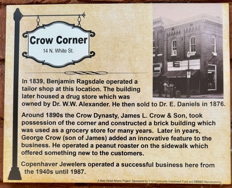 Crow Corner Marker image. Click for full size.