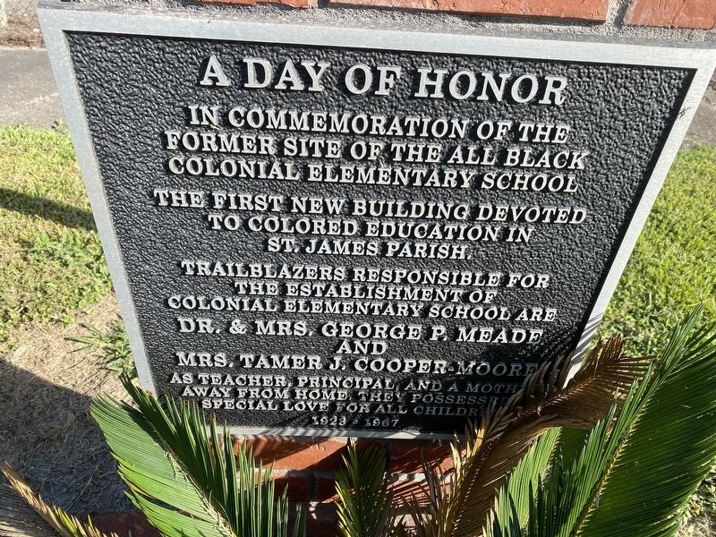 A Day of Honor Marker image. Click for full size.