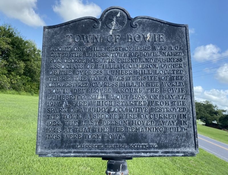 Town of Bowie Marker image. Click for full size.