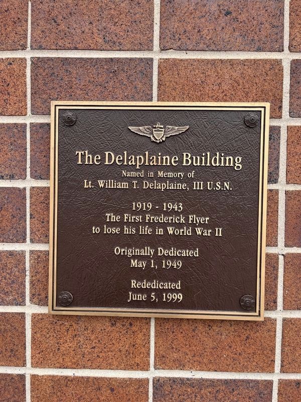 The Delaplaine Building Marker image. Click for full size.