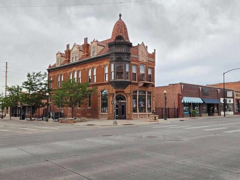 The Tivoli Building as mentioned on the marker. Click for full size. The Tivoli Building as mentioned on the marker image. Click for full size.