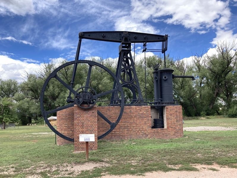 Cornish Walking Beam Engine and Marker. Click for full size. Cornish Walking Beam Engine and Marker image. Click for full size.