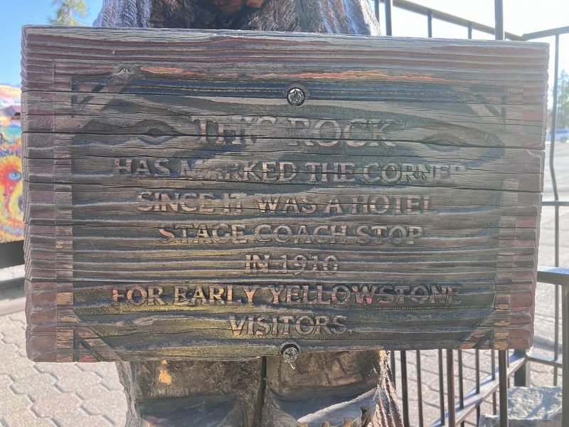 The Rock Marker. Click for full size. The Rock Marker image. Click for full size.