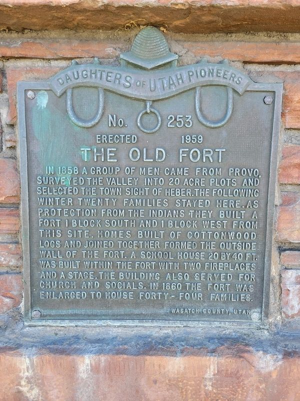 The Old Fort Marker. Click for full size. The Old Fort Marker image. Click for full size.