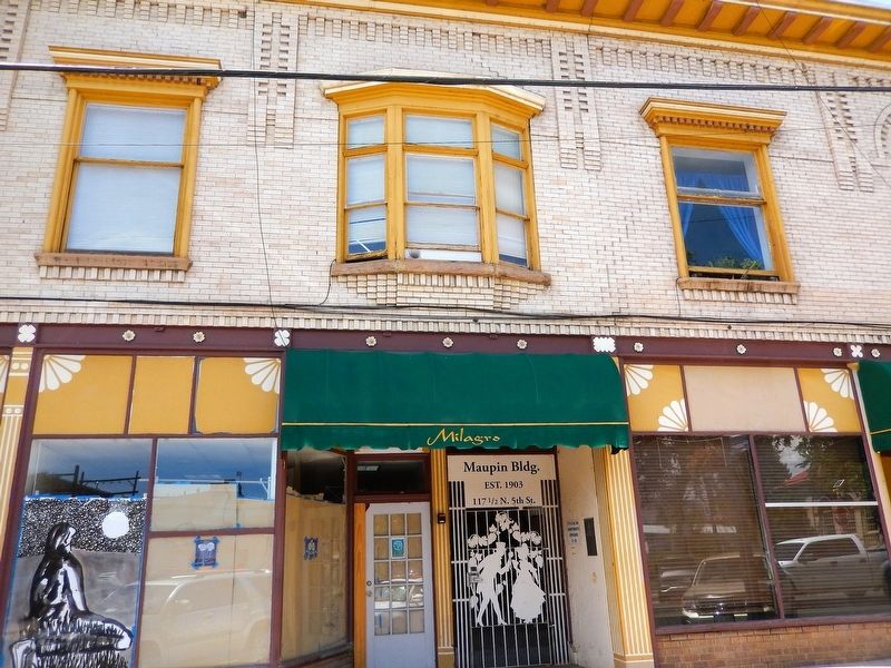 Maupin Building (<i>east elevation</i>). Click for full size. Maupin Building (<i>east elevation</i>) image. Click for full size.