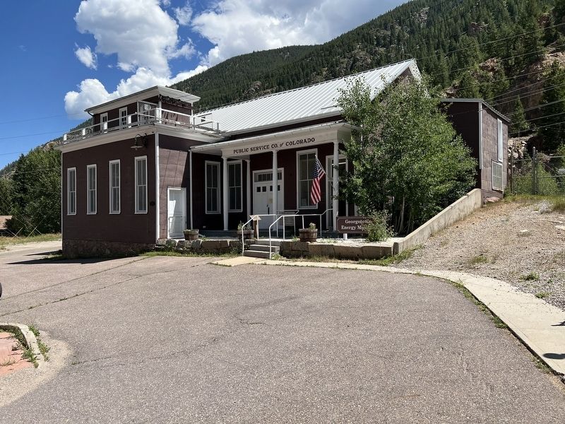 Hydroelectric Plant 1900 Marker. Click for full size. Hydroelectric Plant 1900 Marker image. Click for full size.