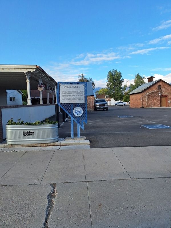Gardnerville Marker. Click for full size. Gardnerville Marker image. Click for full size.